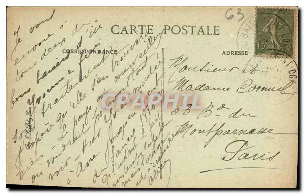Le Mont-Dore — O Sancy e a Vale do Inferno — A Auvergne Pittoresca - Verso