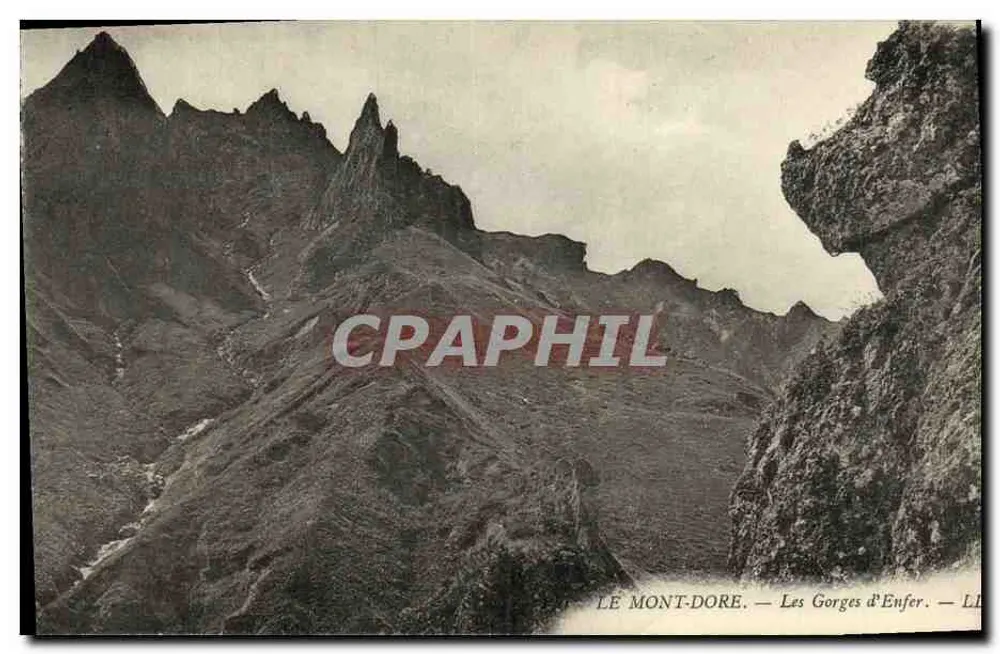 Le Mont-Dore — As Gorges do Inferno — LL - Frente