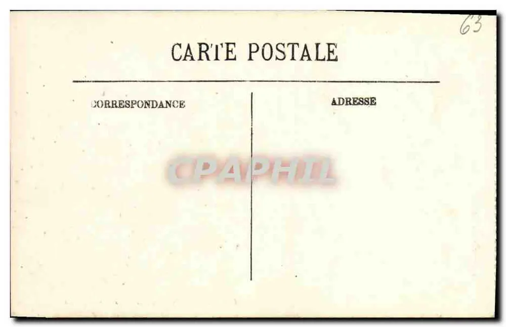 Le Mont-Dore — As Gorges do Inferno — LL - Verso