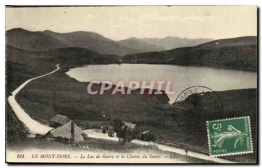 Mont-Dore — See Guéry und die Sancy-Kette — LL. n° 184 - Vorderseite