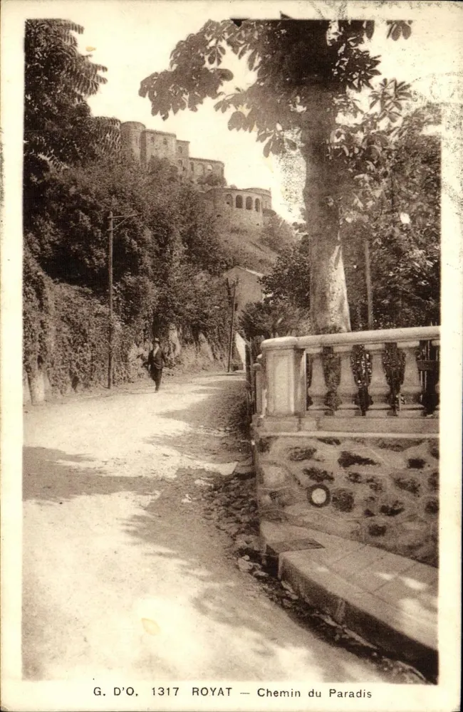 ROYAT — Caminho do Paraíso — G. D'O, n°1317 - Frente