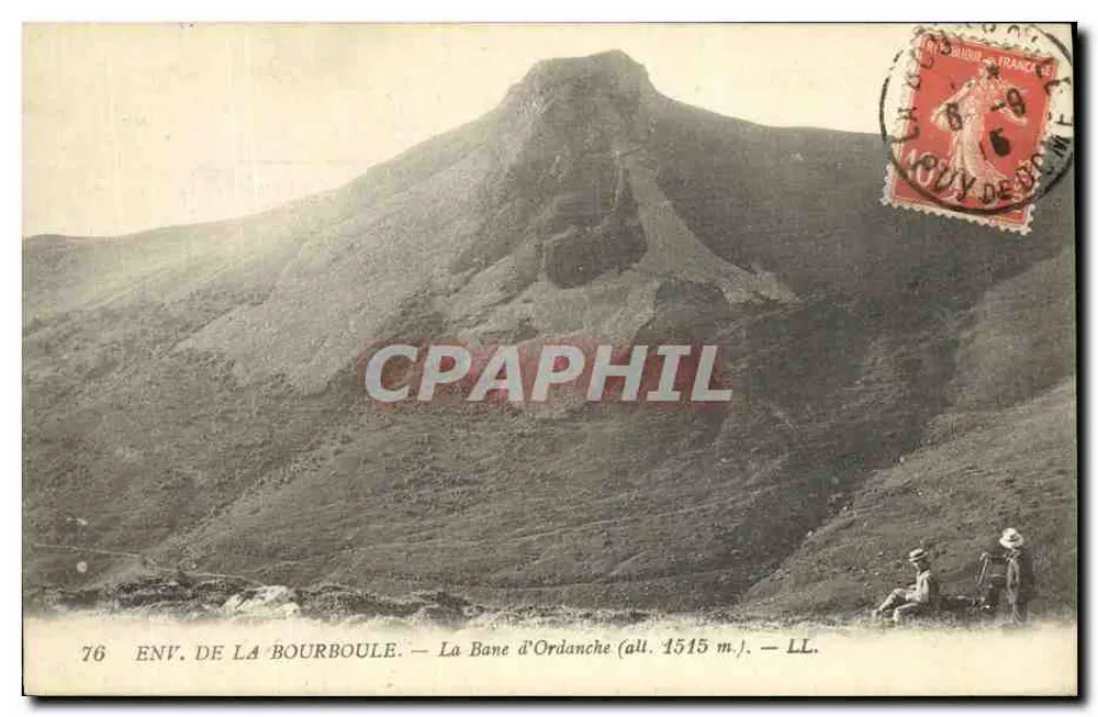 ला बौर्बौल के आसपास — ऑर्डांच के ला बैन (ऊंचाई 1515 मीटर) — LL. — संख्या 76 - आगे