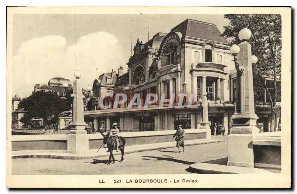 La Bourboule - Das Casino — LL 227, Verlag C. des Arts - Vorderseite