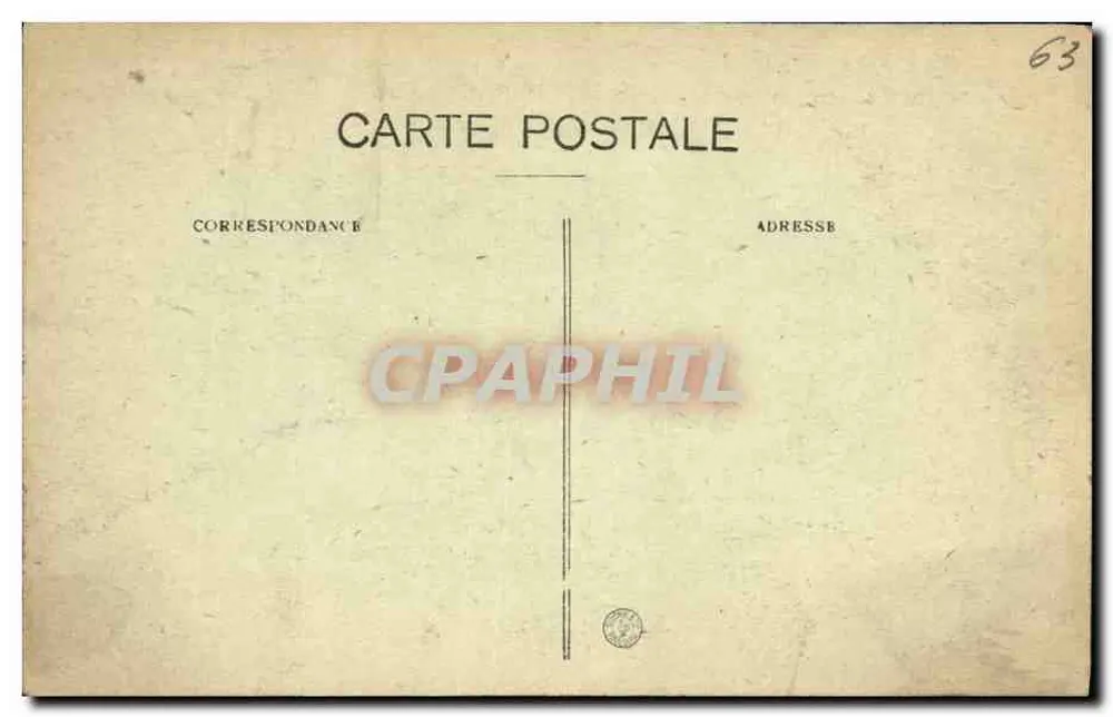 Clermont-Ferrand — Der Lecoq-Garten und die Universität — Die pittoreske Auvergne, n°401 - Rückseite