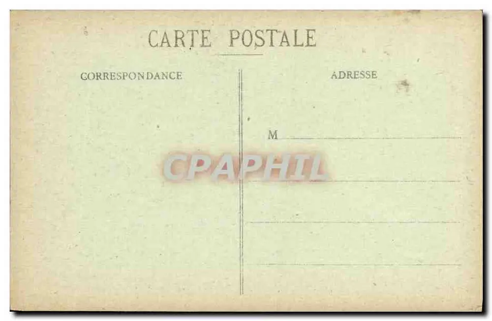 Clermont-Ferrand — Praça Real — Ilustrações da Auvergne, n°1217 - Verso