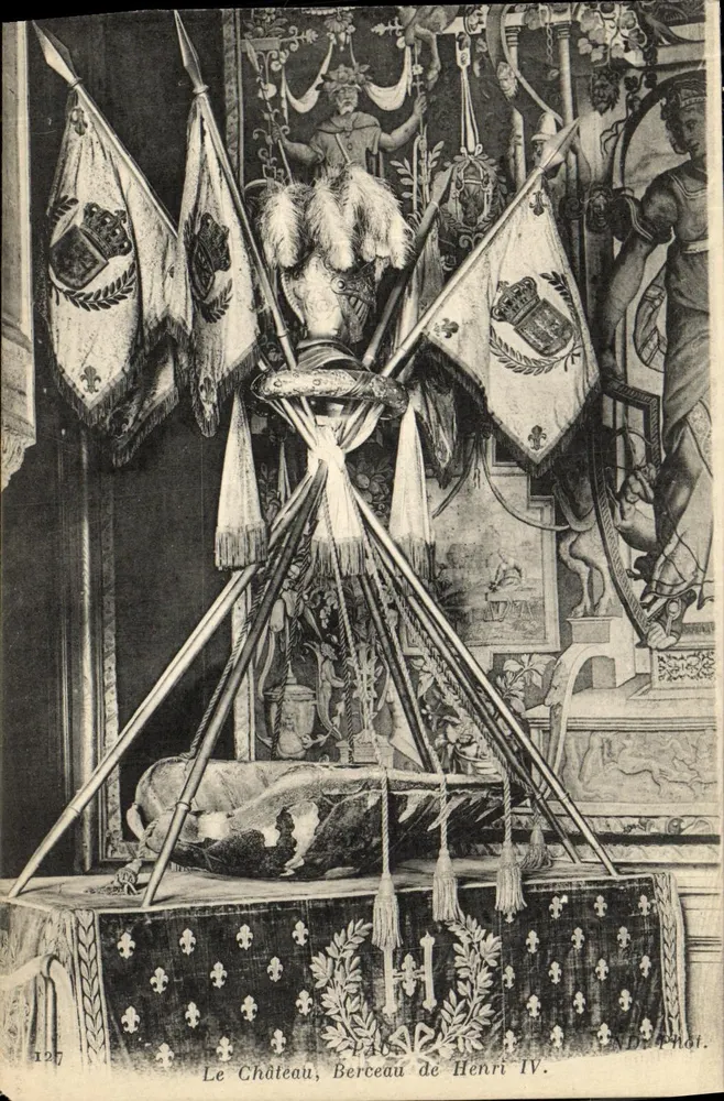 Das Schloss, Wiege von Henri IV — N.D. Phot. — n° 127 - Vorderseite