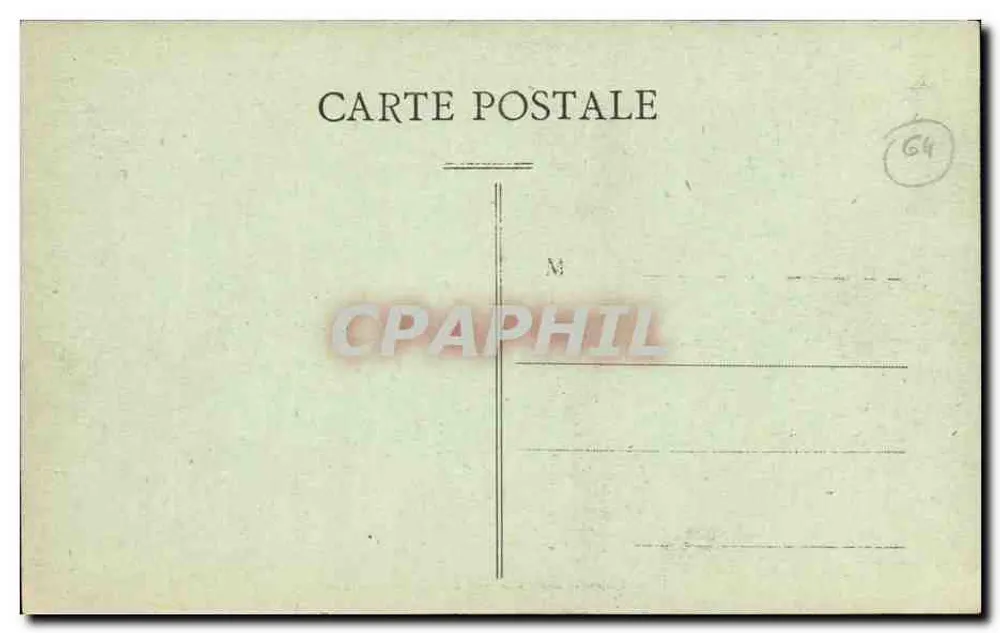 Château de Pau — Die Wachstube — Edition Var.chon, Nr. 10 - Rückseite