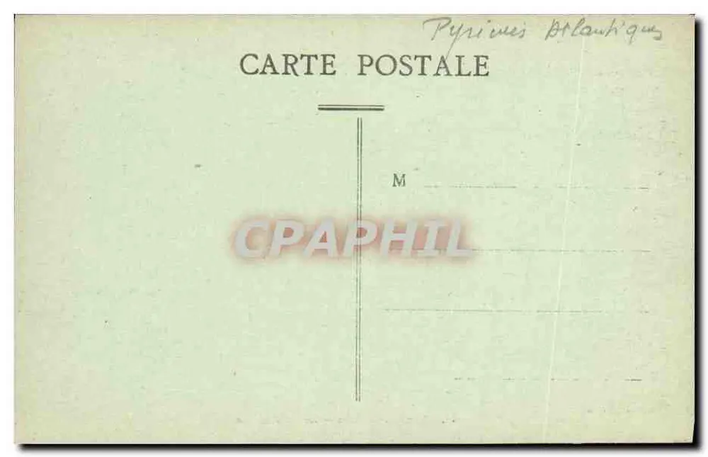 Schloss Pau — La Salle des Gardes — Édition Varéchon, n°10 - Rückseite