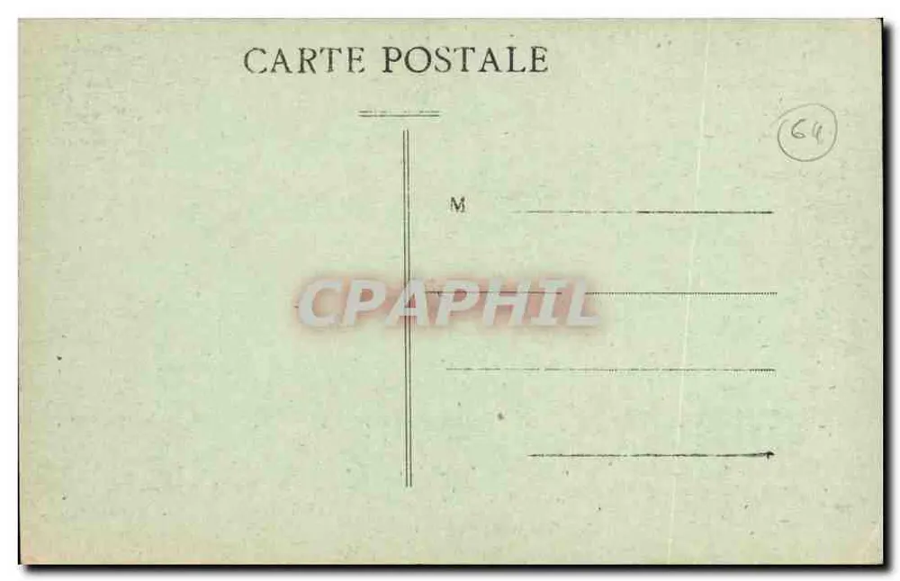 Castelo de Pau — Sala de Jantar — Edição Varichon - Verso