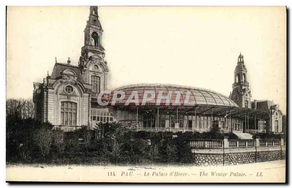 Pau — O Palácio de Inverno — O Palácio de Inverno — LL 114 - Frente
