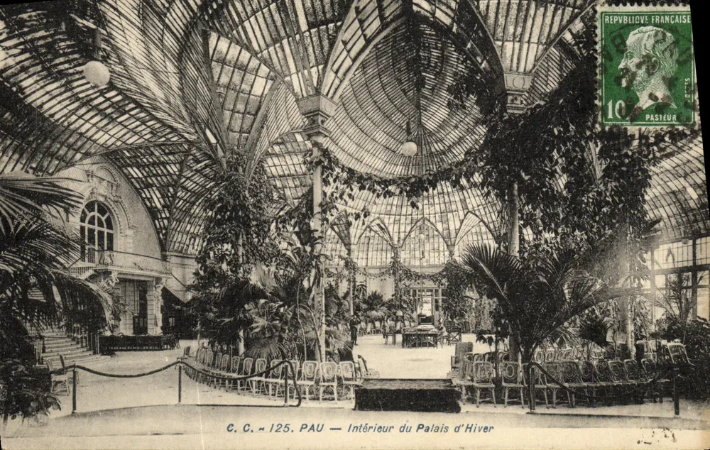 Pau — Interior do Palácio de Inverno — C.C. n°125 - Frente