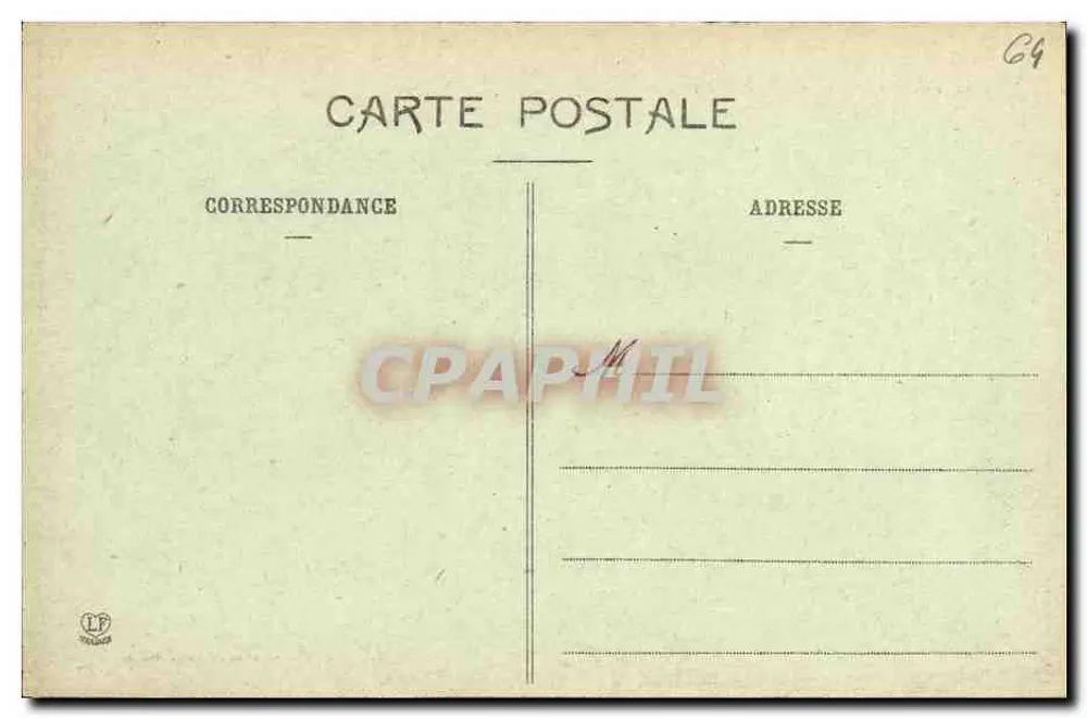 Pau - O Hôtel de Ville — fototipia Laboche Frères, Toulouse, n°22 - Verso