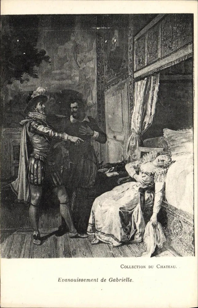 Desmaio de Gabrielle — Coleção do Castelo - Frente