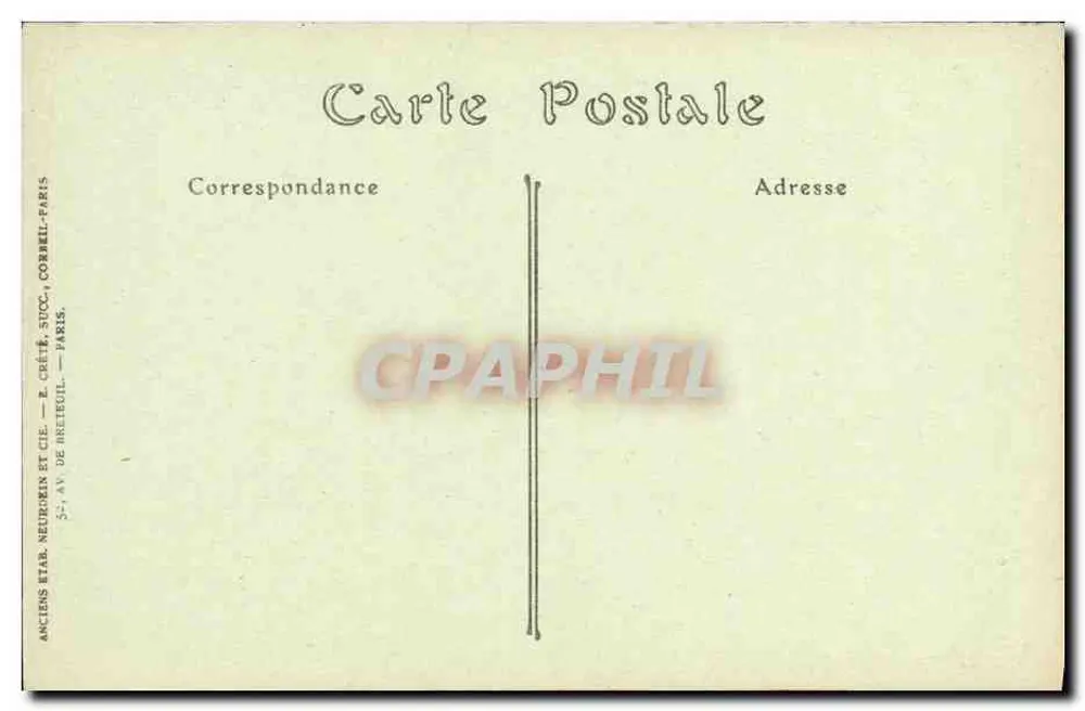 Desmaio de Gabrielle — Coleção do Castelo - Verso
