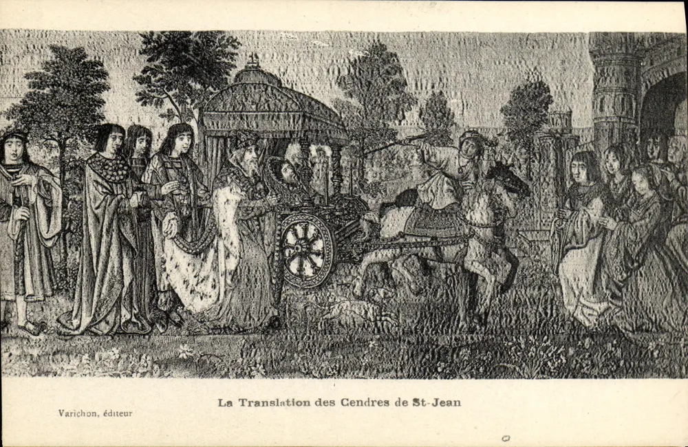 Die Übersetzung der Asche des Heiligen Johannes — Varichon, Verlag - Vorderseite
