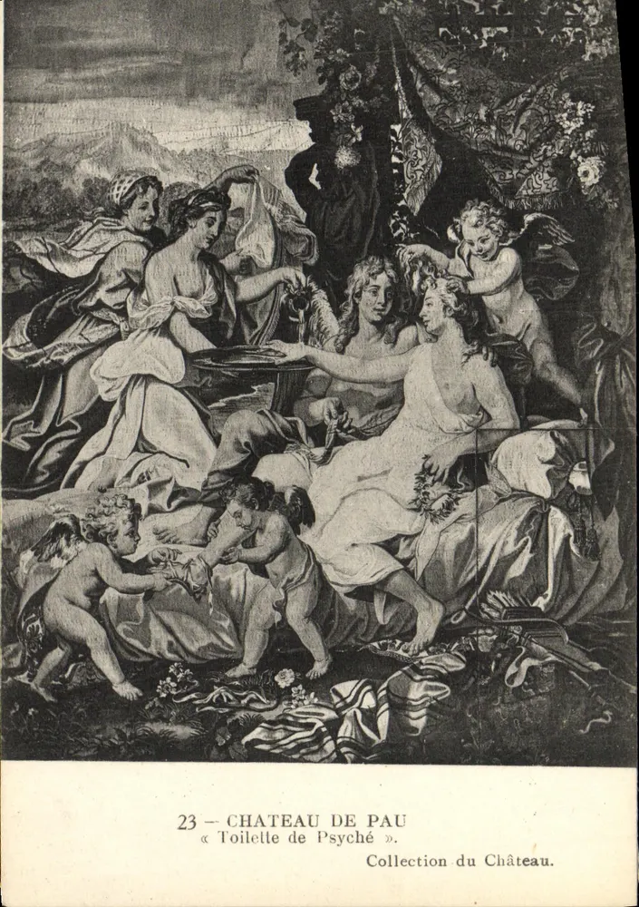 Schloss Pau — « Toilette de Psyché » — Sammlung des Schlosses - Vorderseite
