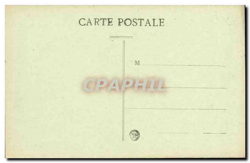 Castelo de Pau — Toilette de Psyché — Edição Varichon, n°44 - Verso