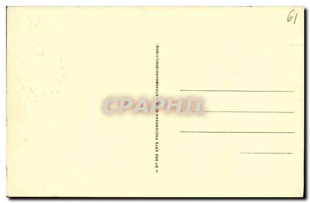 Bagnoles-de-l'Orne — Die Dante-Allee — Verlag Cap, Nr. LL.137 - Rückseite