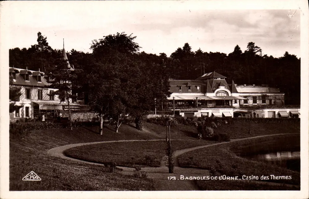 Bagnoles-de-l'Orne — Casino des Thermes — Verlag C.A.S. Nr. 173 - Vorderseite