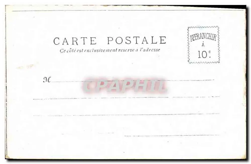 Frau Charlotte Descorval-Vitu — Theater de la Gaité — Cliché Reutlinger - Rückseite