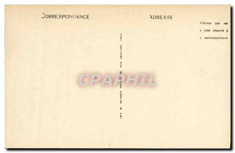Praça do Hotel de Ville — Hotel de Ville — editor L.L. - Verso