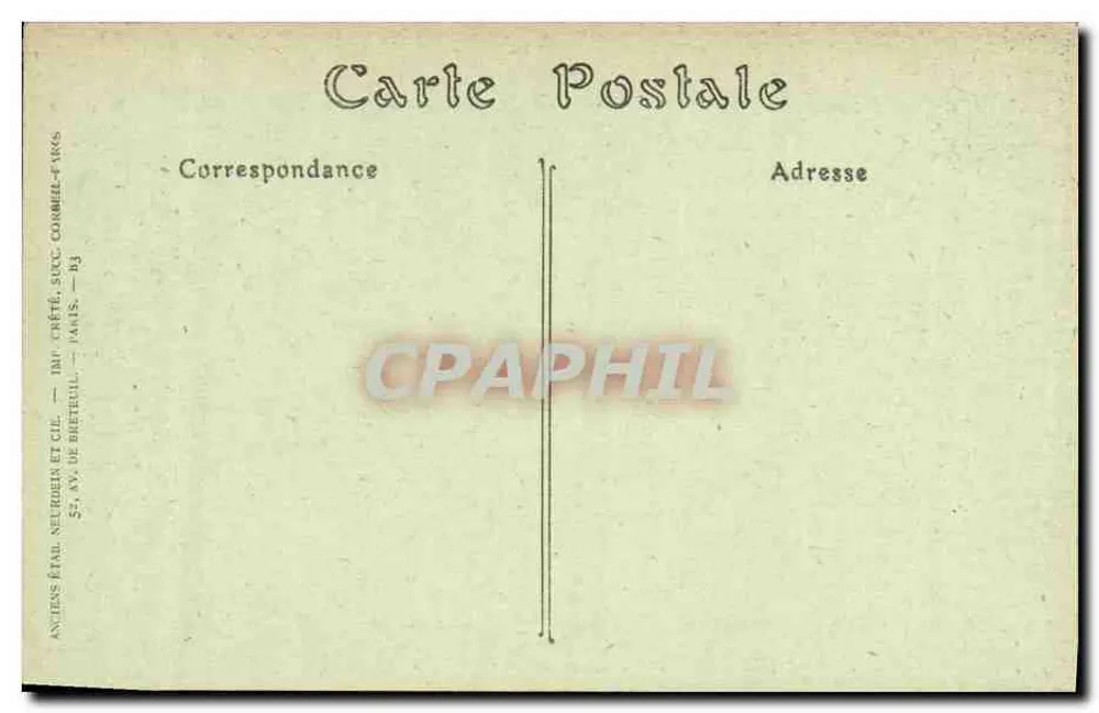 Palácio de Compiègne — Sala de jantar — Dining-room - Verso