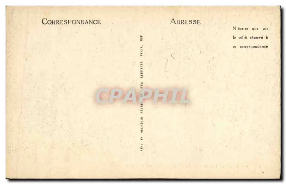 Castelo de Compiègne — Salão de Repouso — LL - Verso