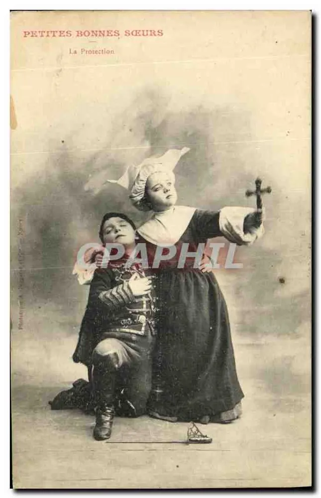 Petites Bonnes Sœurs — Die Schutzengel — Fotograf A. Nogaret - Nogent - Vorderseite