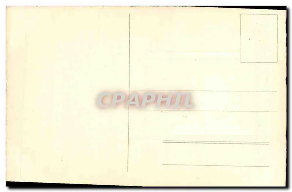 Dois corações que realmente amam — casal sob árvore — texto impresso e manuscrito — editor não visível - Verso