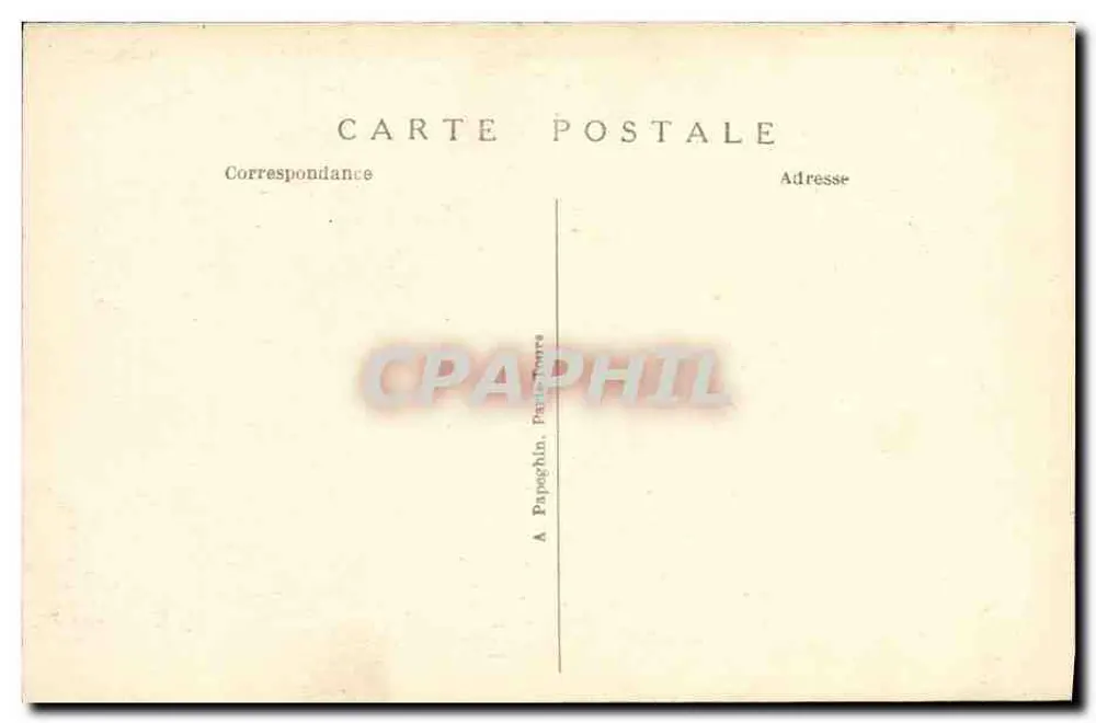 Internationale Ausstellung dekorativer Künste — Paris — 1925 — Nachtsicht — A.P. - Rückseite