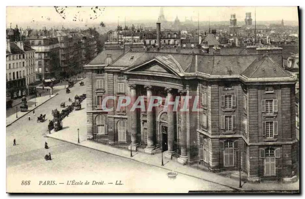 PARIS — La Escuela de Derecho — LL, n° 868 - Anverso