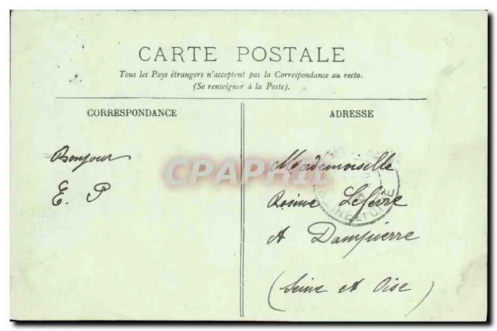 PARIS — Das Opernhaus, das Grand Hôtel und das Café de la Paix — LL. — n° 641 - Rückseite