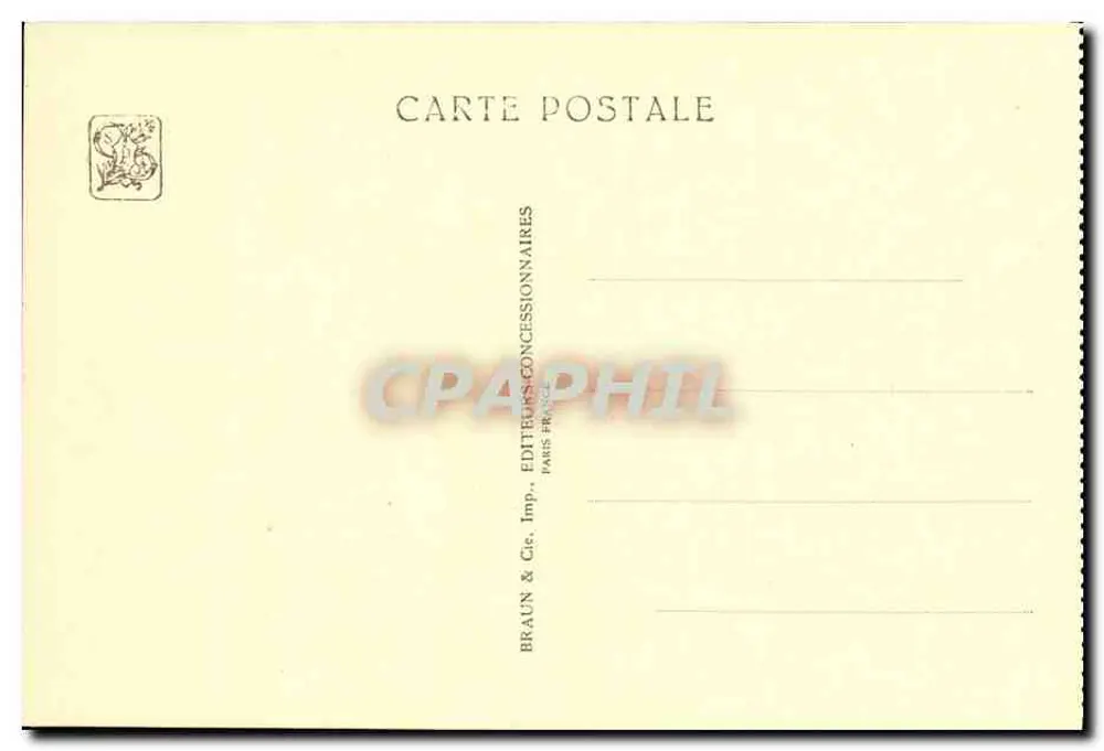 Palais de la Martinique — Exposition Coloniale Internationale — Paris 1931 — Wultileffi, Arch. - Rückseite