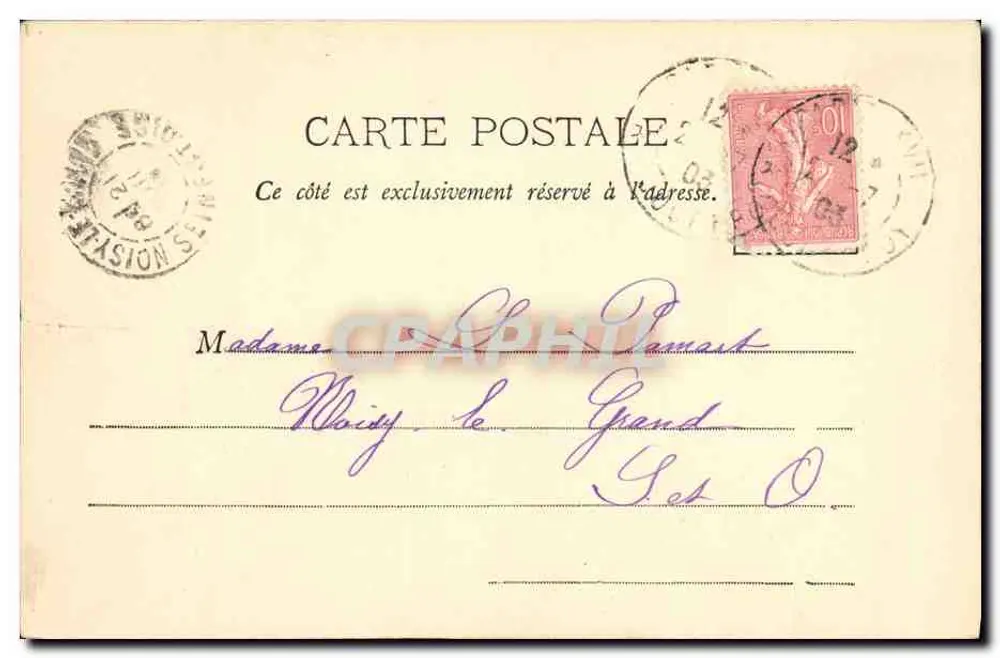 Esposizione del 1900 - Ponte Alexandre III e Grand Palais — A. Tatin, Parigi - Verso