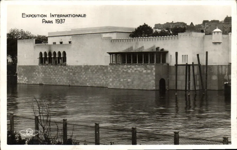 Pavillon de l'Algérie — Exposition Internationale Paris 1937 — H. Chipault, Concessionnaire - Vorderseite