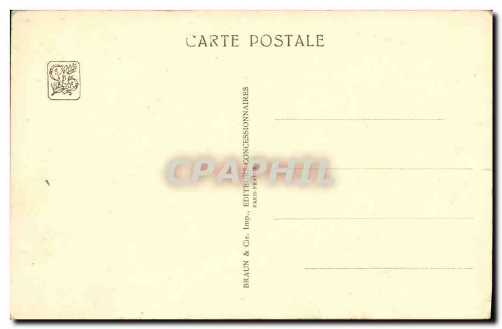 Angkor-Vat — Facade principale — Exposition coloniale internationale — Paris 1931, éditeur Ruberlet, Sculpteurs et Blanche, Architectes, n° 248 - Rückseite