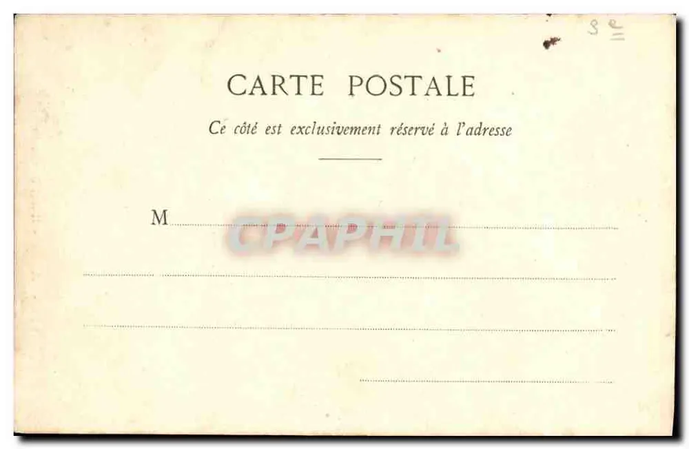 Hôtel Barbette — Paris — Editor: 213 - Verso