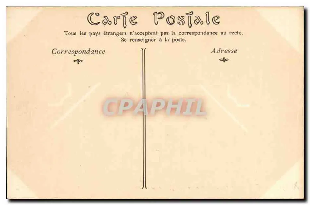 Paris — Perspectiva da Avenida dos Campos Elísios — NID Phot - Verso