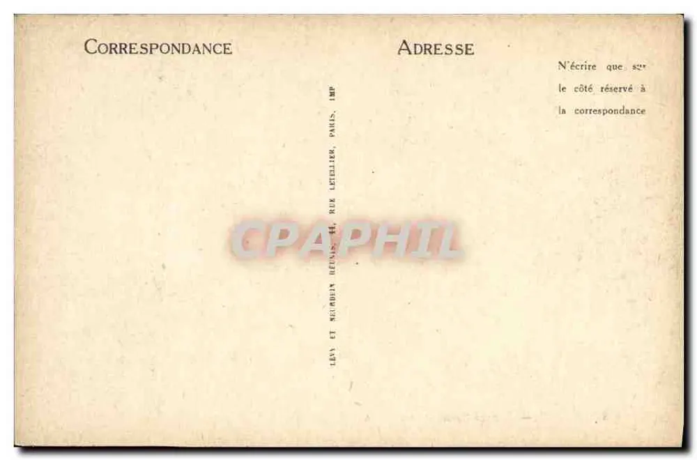 PARIS — Square Saint-Pierre — LL, n° 848 - Verso