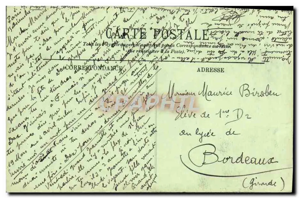 Paris — Das Hôtel des Invalides — Das Grab von Napoleon I — Der Sarg — LL n°887 - Rückseite
