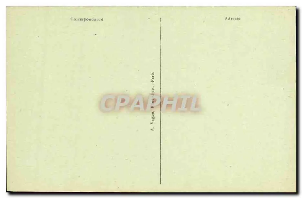 Paris (5e) - Teatro de Cluny — J.H. — n° 322 - Verso