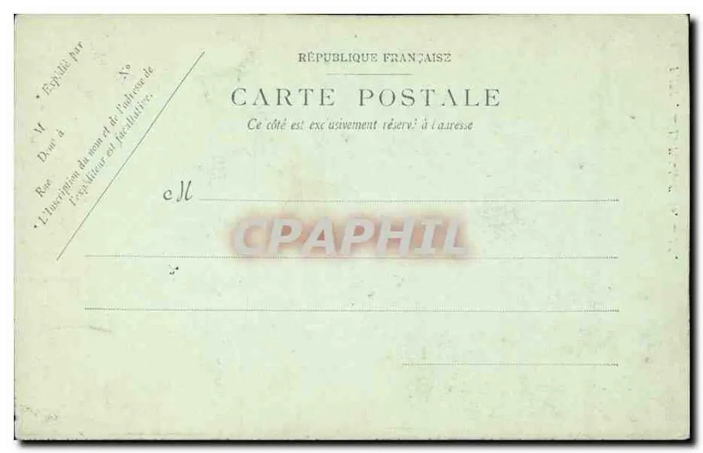Paris — O Val-de-Grâce — LL. n° 378 - Verso