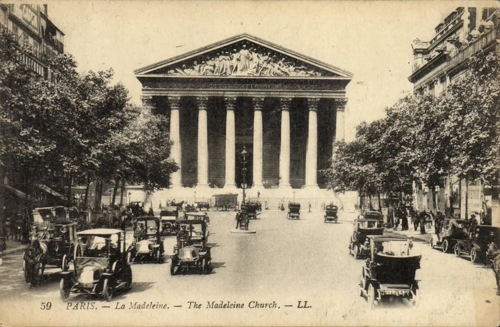 Paris — A Madeleine — LL. — N° 59 - Frente