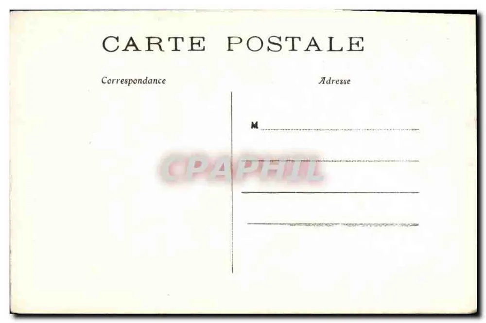 पेरिस - ईफेल टॉवर और बड़ा चक्र - जे.एच. संख्या 523 - पीछे