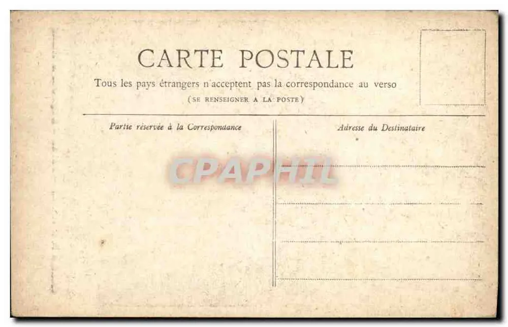 Paris — A Igreja da Trindade — Coleção Petit Journal - Verso