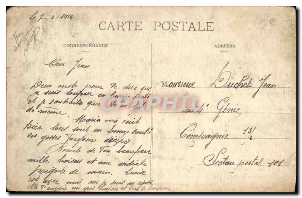 Arras - Zimmer der Kirche Saint-Jean nach der Invasion der modernen Barbaren — Nach L'Illustration - Rückseite