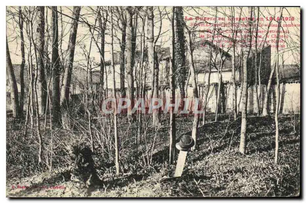 A Suíça na Lorena em 1914-1915 — combates em Châtenay — B. Béthoule & Cie, Châtenay - Frente