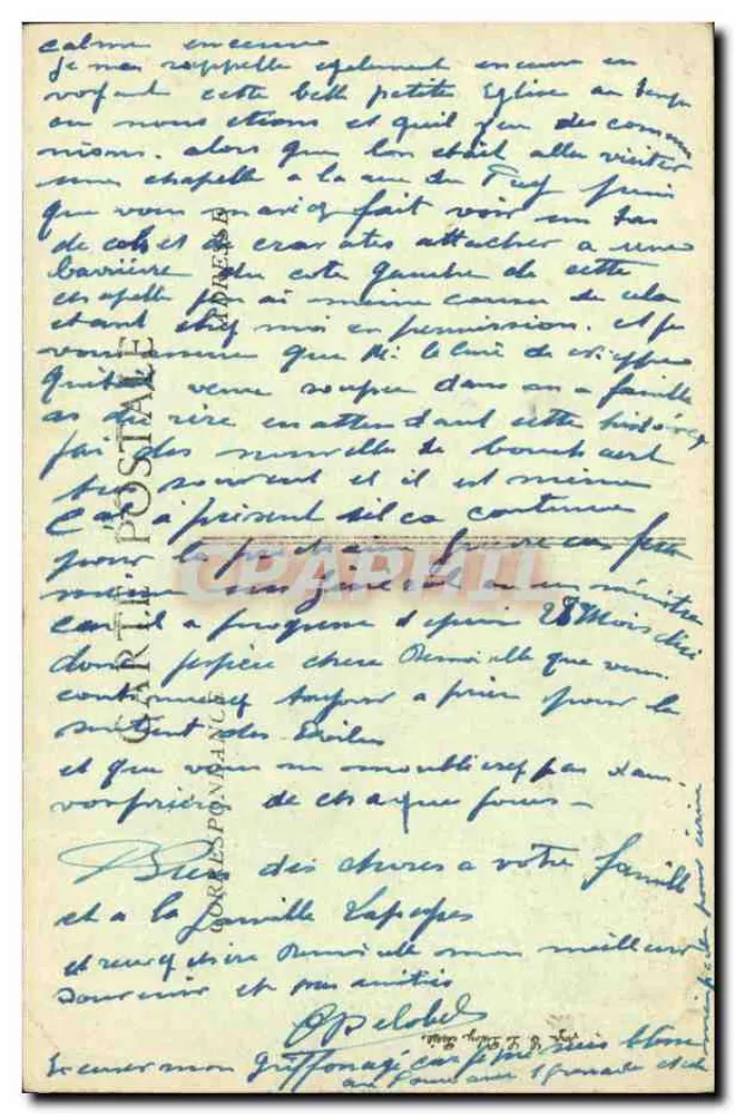 Sermaize-les-Bains — Details der Schlacht an der Marne (6-12. Sept. 1914) — Verlag A. Ganyhler, Saint-Mihiel - Rückseite