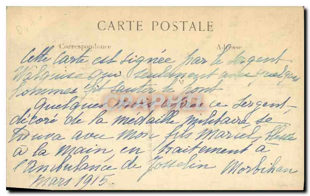 Dinant — Der Brücke und die Kathedrale — L.C.H. Paris - Rückseite