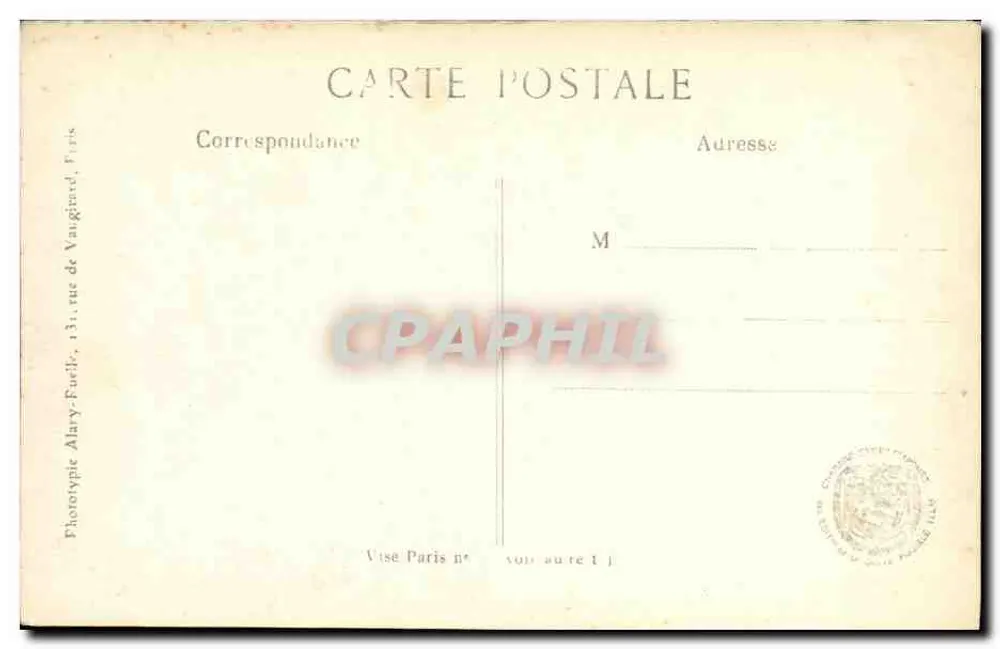 Soudan (Marne) — Die Ruinen des Dorfes — L.C.H. Paris n°254 - Rückseite